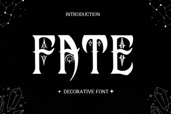 Fate Font: Typography for Creative Projects