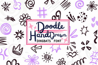 Unique & Creative Hand Drawn Fonts for Design