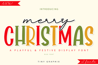 Merry Christmas Duo Font: Design Tips & Projects