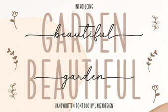 Beautifulgarden Font for Creative Projects