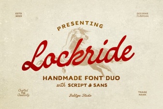 Lockride Font for Modern Digital Interfaces